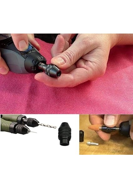 4486 Multipro Anahtarsız Mandren Metal 3 Çene Mandiren Keyless Mandrels Multi Chuck indirimleri