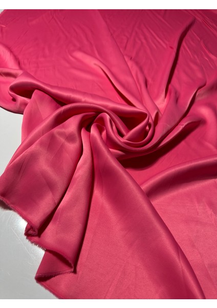 En 130 Şeker Pembe Renkli Çift En Dökümlü, Parlak Mevsimlik Polyestersiz Ipek Floş Saten Kumaş fiyatları