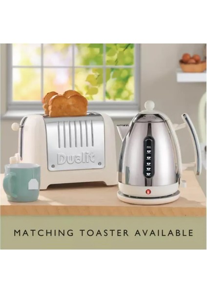 Ekmek Kızartma- Kettle 2 Li Set 27045 Classic 2 Hazneli Ekmek Kızartma Makinesi -Lite 72003 Su Isıtıcısı Kettle 3000 W Paslanmaz Çelikkanvas