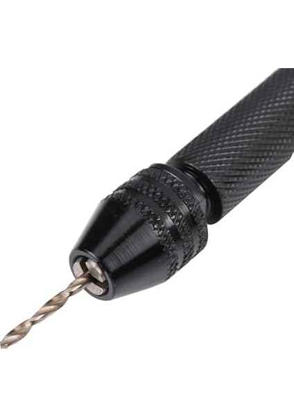 Mini Manuel El ile Çevirmeli El Matkabı Ince Delici Kalem Matkap Siyah indirimleri