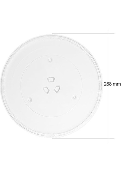 Fırın Cam Tepsi, Samsung ile Uyumlu 288 mm modelleri