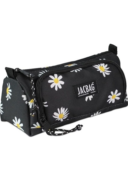 Prıme Xl-Lastik Ayraçlı Iki Bölmeli Kalem Kutusu (Papatya)