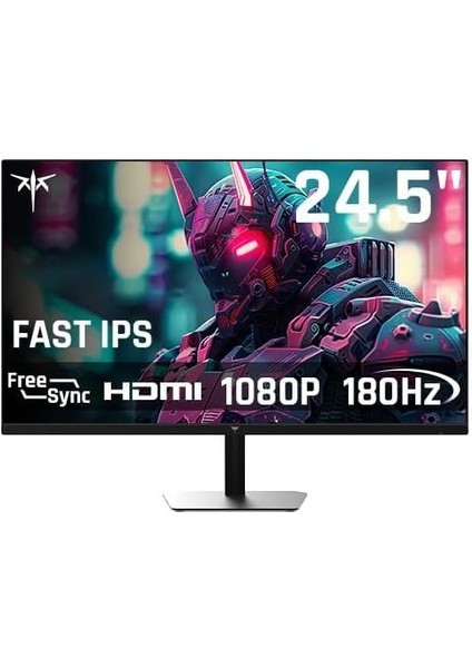 H25T7 24.5" 180 Hz (Hdmı + Dısplay Port) 1920×1080 Freesync Full Hd Fast IPS Flat Monitör