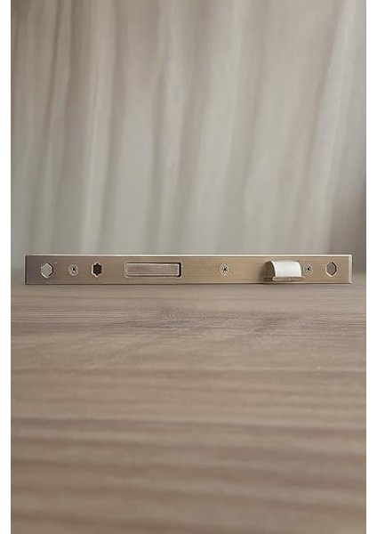 Pvc Wc Gömme Kilit, 35 mm, Metal, Dayanıklı, Banyo Kapısı, Güvenlik Mekanizması fırsatları