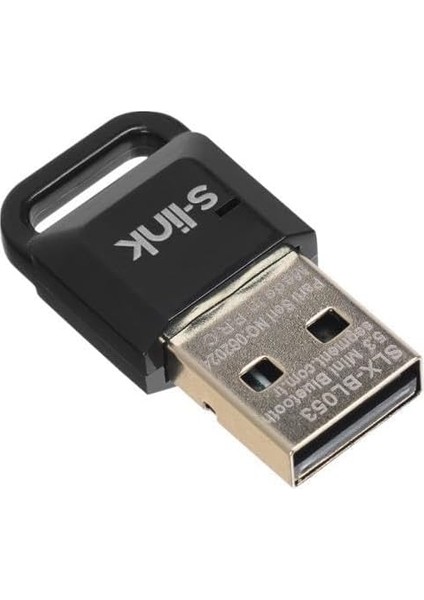 SLX-BL053 Bluetooth 5.3 Alıcı, Mini Dongle USB Adaptör, Win7/8/10/11 Tak Çalıştır, Çoklu Cihaz Bağlama (Pc Içindir)
