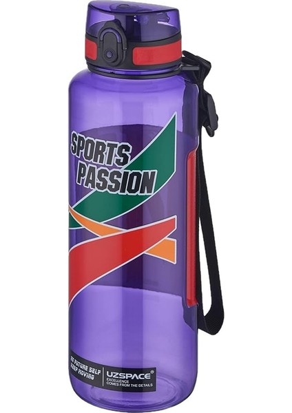 Sports Passion Mega Büyük Boy 1500 ml Tritan Su Matarası Kaydırmaz Tutma Özelliği