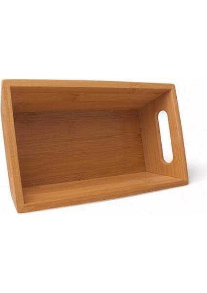 Deconox Bambu Ekmek Sepeti 23X13X7CM, Bambu Ekmeklik, Bambu Ekmek Sunumluk indirimleri