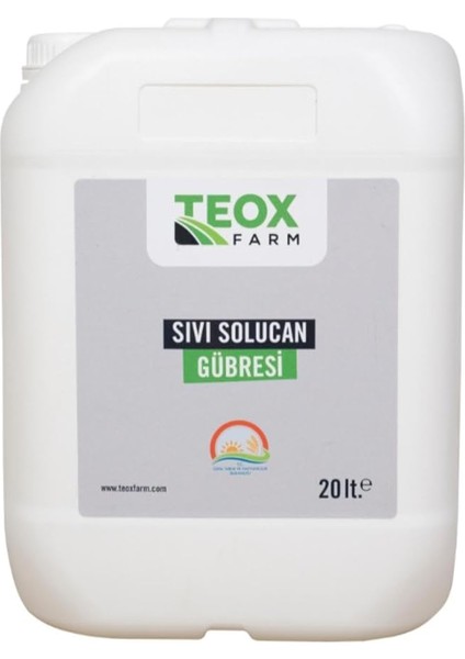 Farm Organik Sıvı Solucan Gübresi 20L