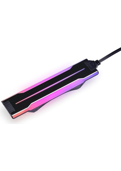 Lı Unı Fan P28 Opsiyonel Yandan Dağınık Rgb Şerit 3 Adet Paket, Siyah Renkli Çerçeve (P28120-1B, P28120-3B, GA2P36B ile Uyumlu) - P28ARGB-B