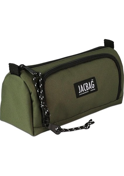 Prıme Xl-Lastik Ayraçlı Iki Bölmeli Kalem Kutusu (Haki)