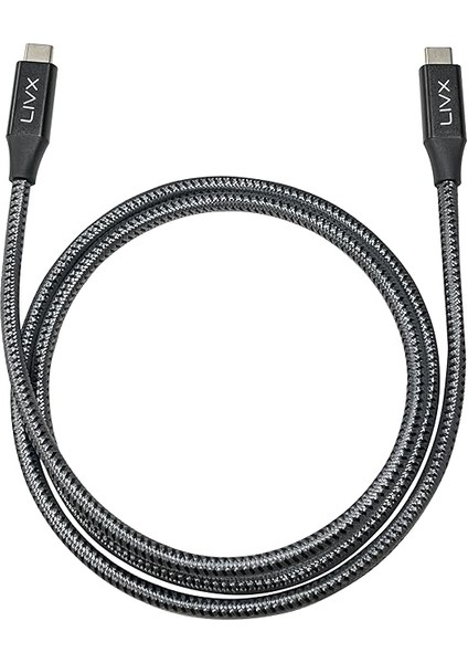 Action Thunderbolt 4 Type C Kablo 100 W Pd Şarj 40 Gbps Veri ve Görüntü Aktarım Kablosu Örgülü Kablo (50 Cm) modelleri