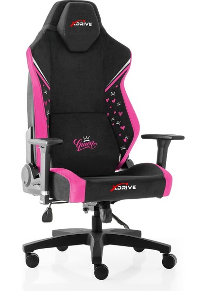 Anka Profesyonel Oyuncu Koltuğu (Queen Özel Seri) Pembe/siyah