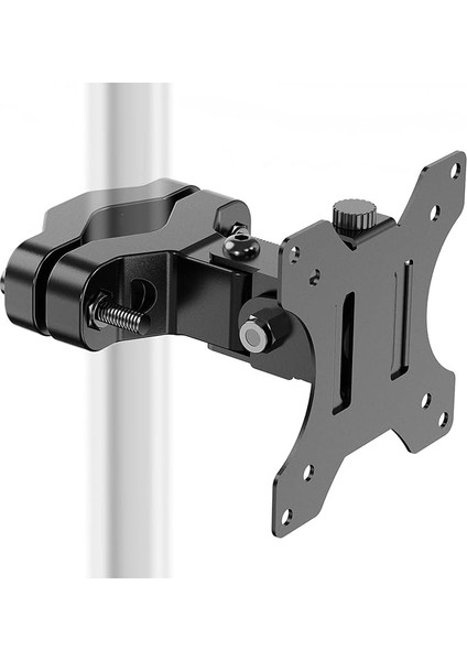 17 "-32" Ekranlar Için Evrensel Braket Kutup Dağı 8kg'a Kadar Destekler, Tam Hareket Kutup Montajlı Monitör Kolu 75X75 ve 100X100MM Vesa Plakası ile Uyumlu