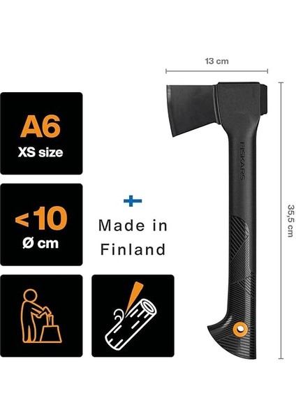 Evrensel Balta, Sağlam, Taşıma Çantası Ile, Yapışmaz Kaplama, Çelik Bıçak/cam Elyaf Takviyeli Plastik Sap, Siyah, A6, Uzunluk: 39 Cm, 652 G, 1052046 fiyatları