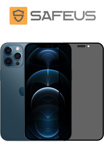 iPhone 12 Pro Max Tam Kaplayan Hayalet Parmak İzi Bırakmayan Safir Ekran Koruyucu Cam