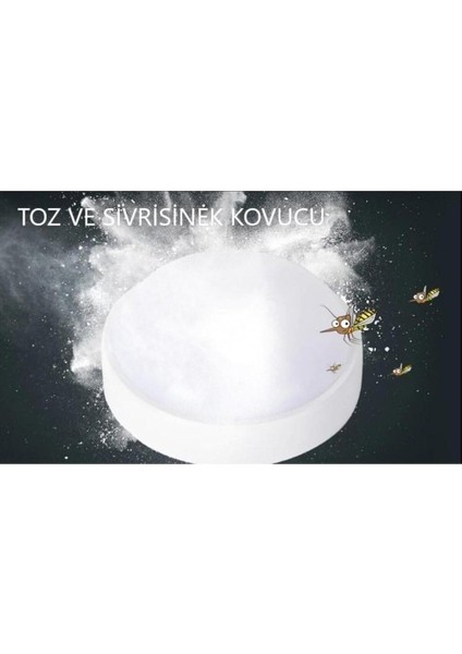 Geldi Balkon Lambası Teras Lambası Artos 15W Yuvarlak Banyo Lambası 6400K Beyaz Işık Tavan Lambası (Beyaz) fiyatları