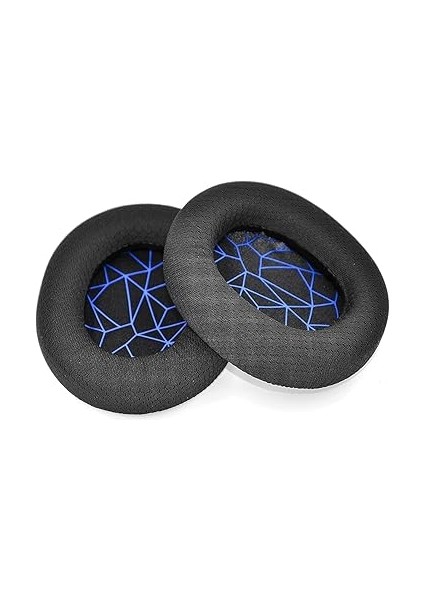 Arctis 1 3 5 7 9x Pro Uyumlu Kulaklık Pedi ve Süngeri - Siyah Mavi Kumaş fiyatları