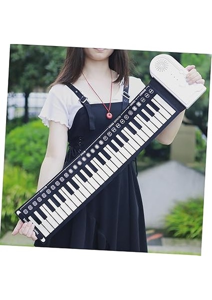 Taşınabilir Elektronik Piyano Taşınabilir Piyano Klavyesi Klavye Piyano Elektrikli Piano Piyano Taşınabilir Katlanabilir Klavye Müziği Katlanır Piyano Silikon indirimleri