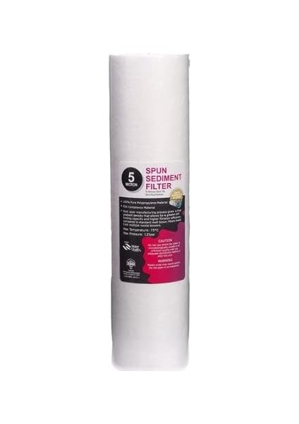 2364 5 Mikron Sediment Spun Filtre (Toz,tortu Filtre) 3 Adet fiyatları