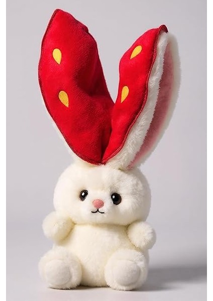 Çilek Tavşan Peluş Oyuncak | Meyve Formundan Çıkan Sürpriz Arkadaş | Yumuşacık Uyku Dostu &amp; Özel Hediye (Kırmızı) fiyatları