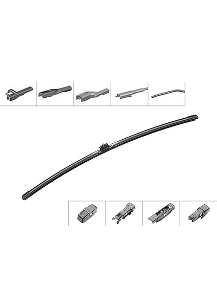 Aerotwin Plus Silecek Byd Atto 3 Ev (2022-), Dolphin Ev (2023-), Seal Ev (2022-), Seal U Ev (2024-), Hyundai I20 (2021-), Mercedes A Serisi (2012-2018) [600 Mm] AP600U 3397006951 indirimleri