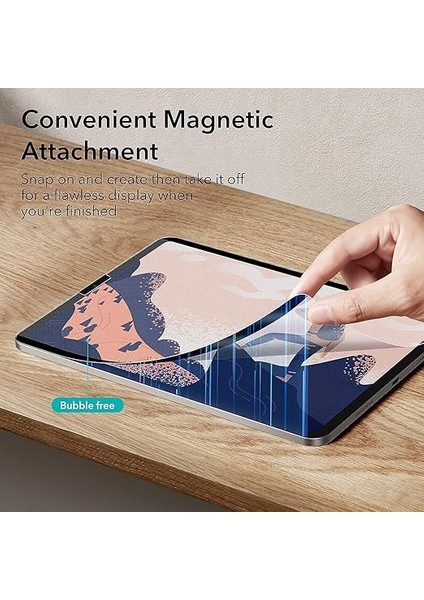 Kağıt Hissi Mıknatıslı Çıkarılabilir 10.2 Ekran Koruyucu Pro 13 2024 Mat Ekran Koruyucu Çizim ve Yazma Ince Nano Air 4-5 10.9 Ekran Koruyucu Paper Hissi (Ipad 10.2 Paper) fırsatları