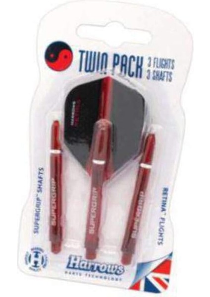 Twin Packs – Set Her Biri 3 Uçuş ve Supergrip Şaft – Farklı Uygulamalar