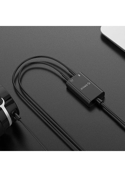 3.5mm Harici USB Ses Kartı Adaptörü, Siyah, Skt2 modelleri