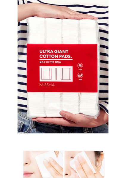 % 100 Pamuk Makyaj Temizleme Pedi 400 Adet Ultra Giant Cotton Pads fırsatları