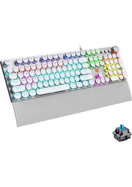 KG1102 USB Kablolu Rgb LED Aydınlatmalı Gaming Q Metalik Klavye