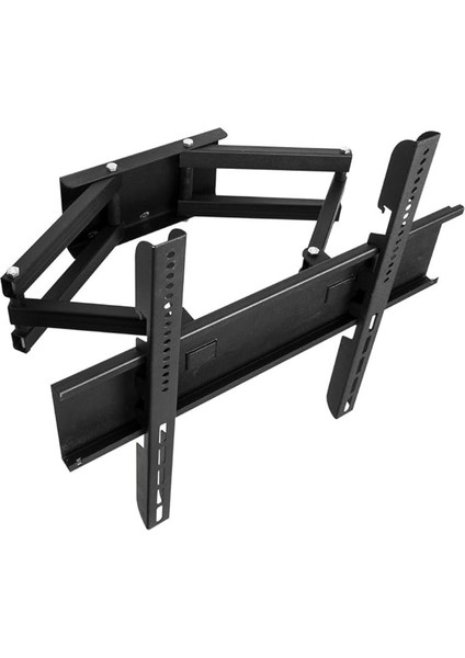 55'' - 65'' Ekran Çift Kollu Hareketli LED Tv Askı Aparatı - 140-165 Ekran Arası