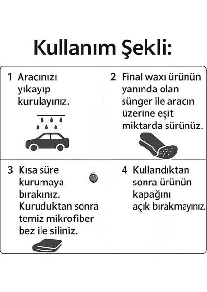Final Wax 150 Ml,seramik Katkılı Cila,otomobil, Yat, Tekne, Motorsiklet Için fiyatları