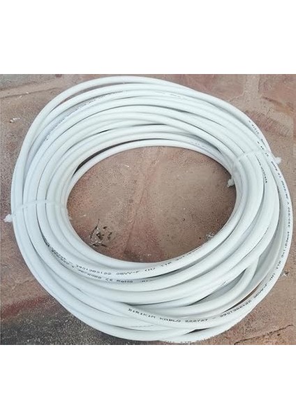 Birikim 3x1.5 Tam Bakır Ttr Kablo 15 Metre Beyaz modelleri