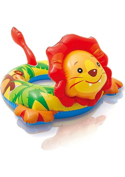 58221 Hayvan Başlı Simit 71/86/107 Cm, Su Sporları, Plaj Malzemesi, Şişme Ürün, Yüzme Aksesuarı, Kamp, Dalış, Güvenlik