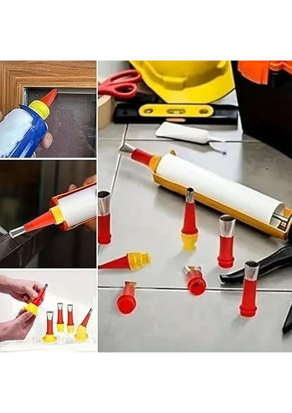 30 Parça Silikon Kalafat Mastik Alet Seti Mastik Ucu modelleri