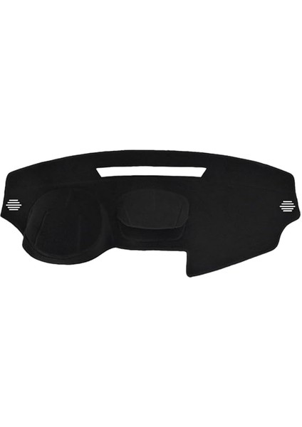 Torpido Koruma Halısı Siyah Kenar Renk Siyah Renault Megane 3 ile Uyumlu