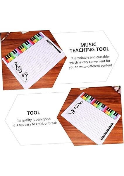3 Adet Müzik Notasyonu Tahtası Taşınabilir Tahta Müzik Pratiği Için Silinebilir Beyaz Tahtalar Sınıflar Için modelleri