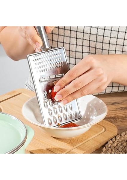 11702 Inox Paslanmaz Çelik El Rendesi Dilimleyici - Küçük Büyük Rende Dilimleme fırsatları