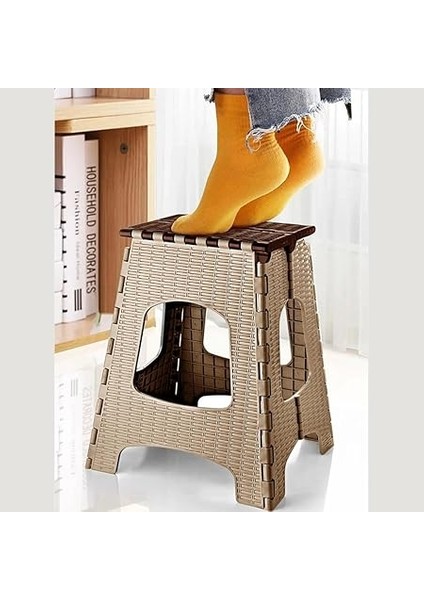 120 kg Kapasiteli Büyük Boy Katlanır Tabure - Katlanabilir Kamp Taburesi - Tabureler - 35X32X46 cm - Dükkan Taburesi - Kamp Plaj Mangal Piknik Taburesi - Katlanır Sandalye fiyatları