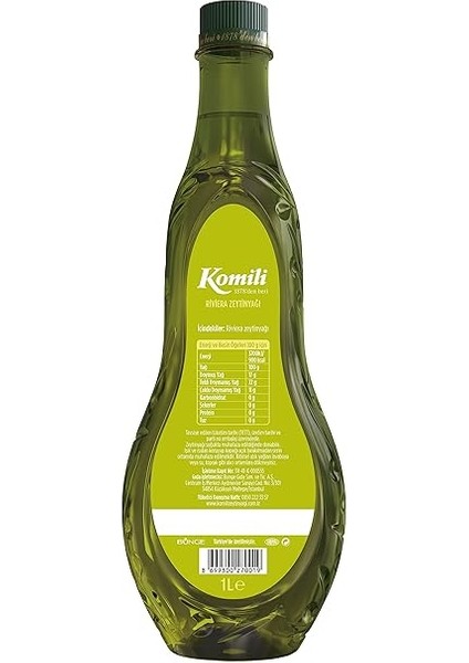 Rıvıera Zeytinyağı 1 Lt Pet Şişe fiyatları