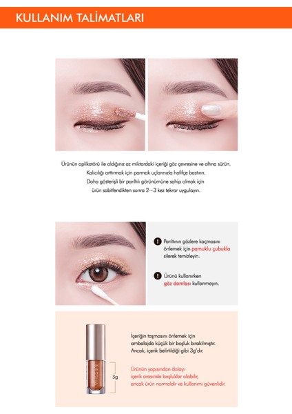 Yoğun Işıltılı Likit Glitter Far Glitter Prism Liquid Eyeshadow Topper (No.3 Space Odyssey)