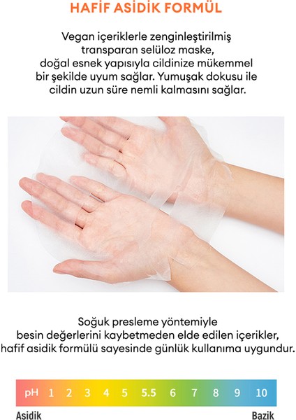 Sebum Dengeleyici Vegan Maske Talks Vegan Squeeze Sheet Mask (Sos Relaxer)