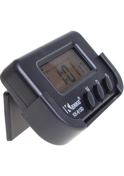 KK-613D Dijital Küçük Masa-Araba Saati-Alarm-Kronometre modelleri