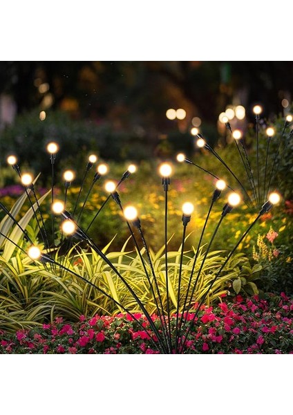 Noel Güneş Işığı Dış Mekan Dekorasyonu, Su Geçirmez Noel Dış Mekan Işıkları Avlu, Veranda, Bahçe ve Ön Sundurma Için Dekorasyon, 20 LED Rüzgarla Salıncak (2 Paket, Sıcak Beyaz)