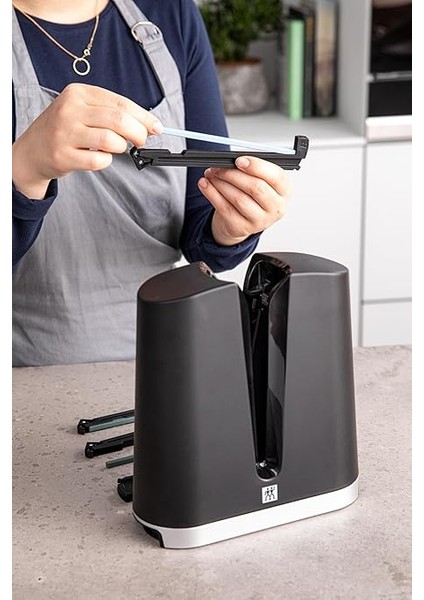 V-Edge Bıçak Bileyici, 8 Cm, Siyah modelleri