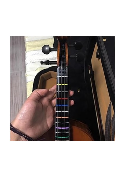 Çello Parmak Konumlandırıcı Göstergesi Çello, Çello Için Parmak Kılavuzu Yeni Başlayanlar Için Pratik Viyolonsel Etiket Etiket Aksesuarı (3/4) indirimleri