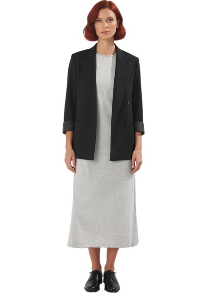 Kadın Kolsuz Shift Kalıp %100 Pamuk Maxi Boy Düz Elbise Günlük Rahat ve Şık Kombinler Için modelleri