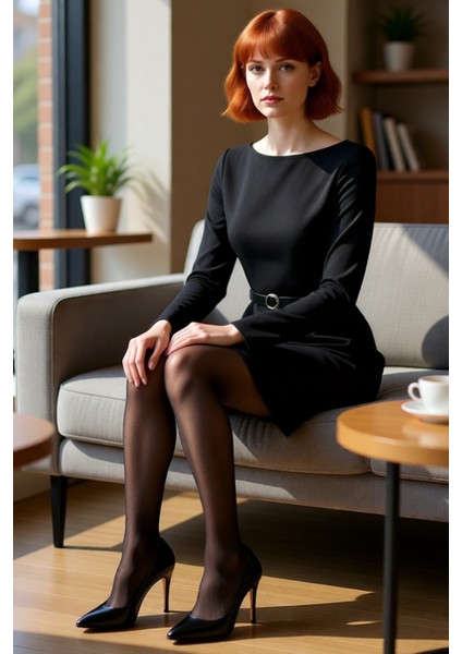 Kadın A Kesim Kayık Yaka Uzun Kollu Kemer Detaylı Dokuma Mini Elbise Ilkbahar Sonbahar Ofis Şıklığı fiyatları