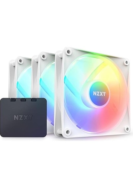 F120 Rgb Core Üçlü Paket – 3 × 120 mm Göbeğe Monte Rgb Fan - 8 Ayrı Kontrol Edilebilir LED – Yarı Şeffaf Fan Kanatları – Pwm Kontrolü – Cam Yazılımı – Beyaz modelleri
