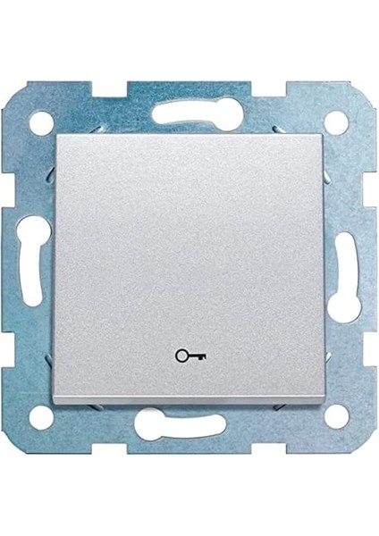 Novella Gümüş Kapi Otomatiği Mekanizma+Düğme Kapak Çabuk Bağlanti Çarpma Karşıtı Çocuk Korumalı